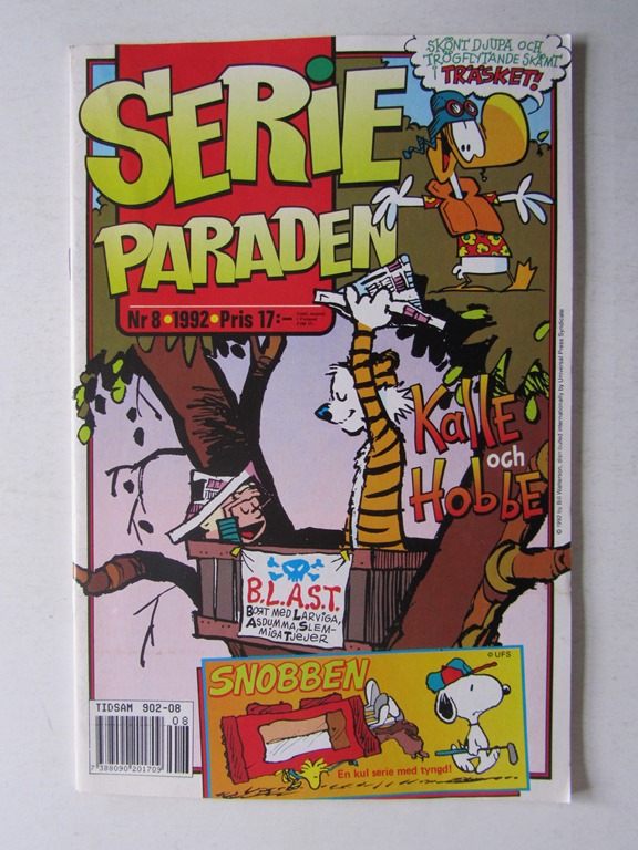Serieparaden 1992 08
