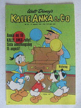 Kalle Anka 1966 32 Vg+