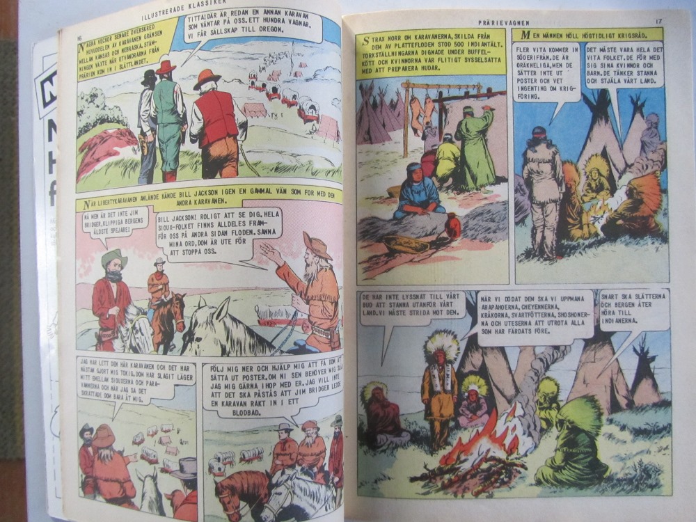 Illustrerade Klassiker 032 Prärievagnen 5:e uppl. Fn - 5