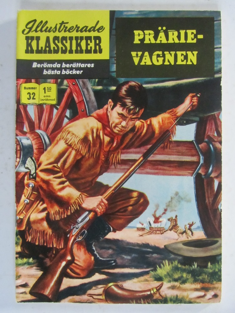 Illustrerade Klassiker 032 Prärievagnen 5:e uppl. Fn