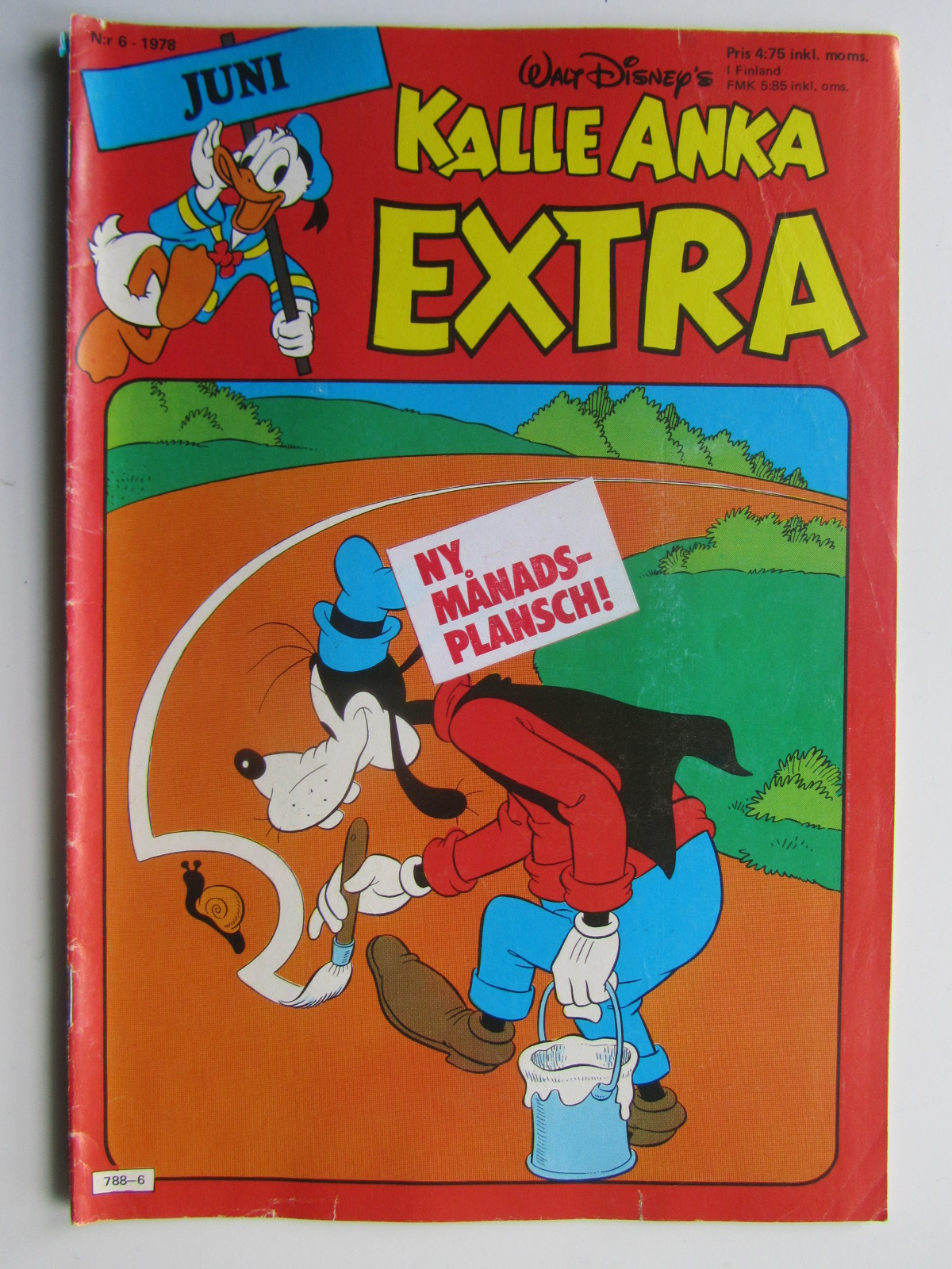 Kalle Anka Extra 1978 06 med poster