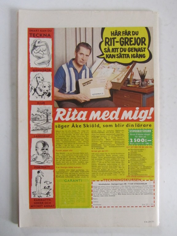 Fantomen 1971 21 Vg - 2
