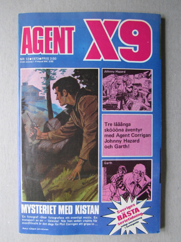 Agent X9 1973 12 VF