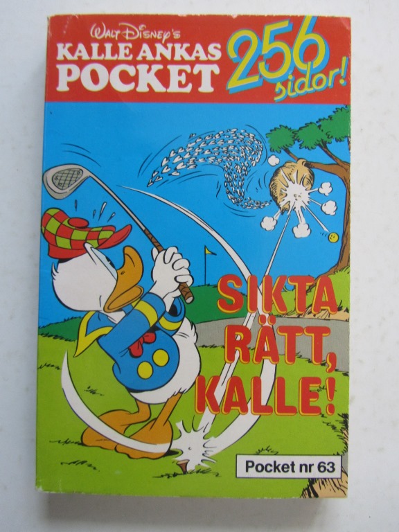Kalle Ankas pocket 063 Sikta rätt, Kalle