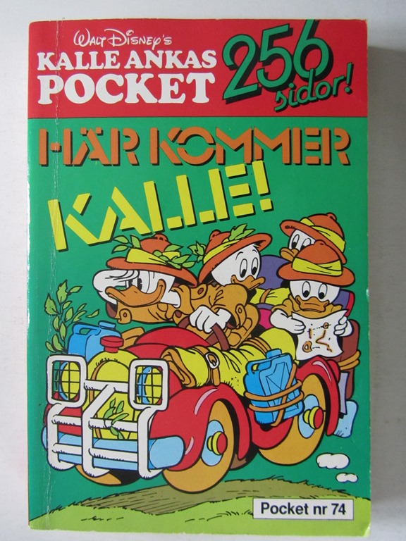 Kalle Ankas pocket 074 Här kommer Kalle