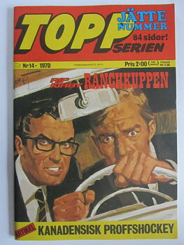 Toppserien 1970 14 Vg+