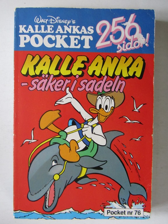 Kalle Ankas pocket 076 Kalle Anka-säker i sadeln