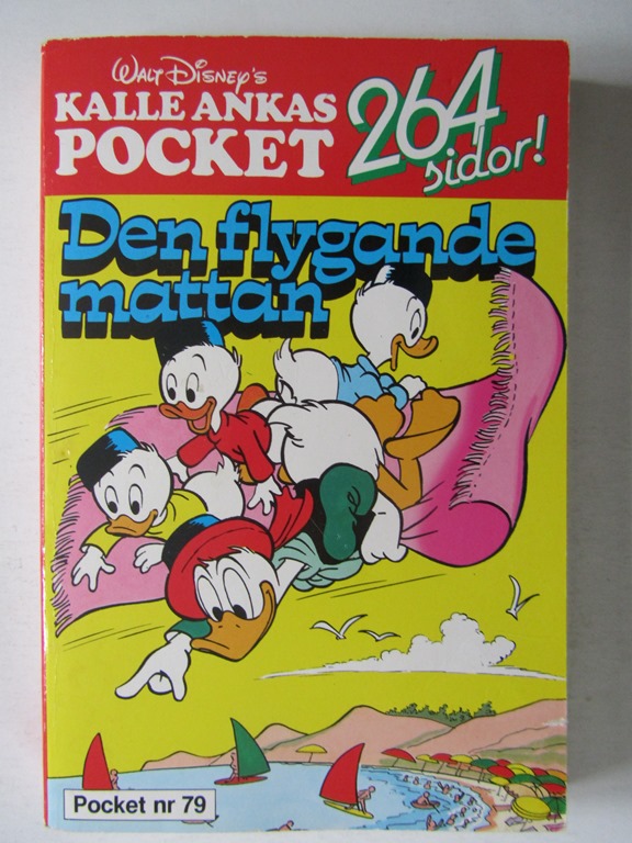 Kalle Ankas pocket 079 Den flygande mattan