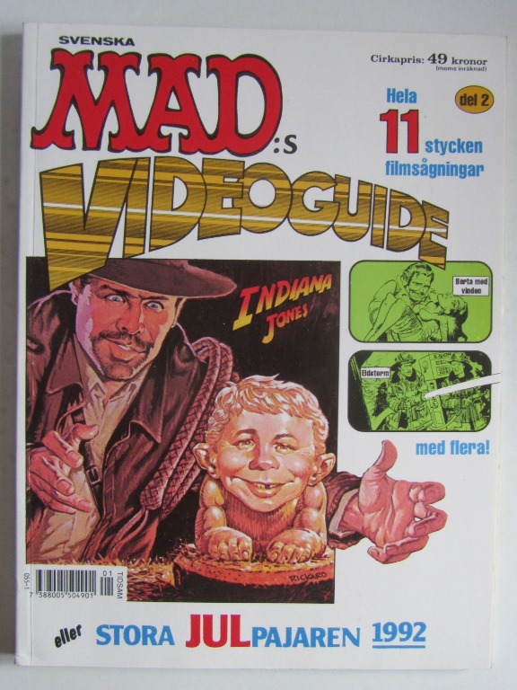 Mad 1992 Mad:s Julpajare