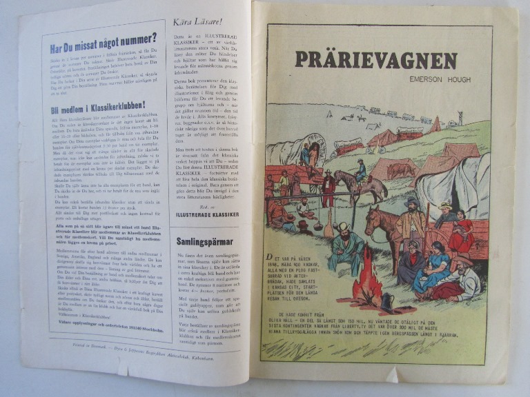 Illustrerade Klassiker 032 Prärievagnen 1:a uppl. Fair - 3