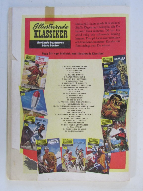 Illustrerade Klassiker 032 Prärievagnen 1:a uppl. Fair - 2