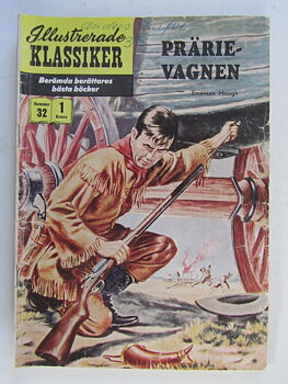 Illustrerade Klassiker 032 Prärievagnen 1:a uppl. Fair