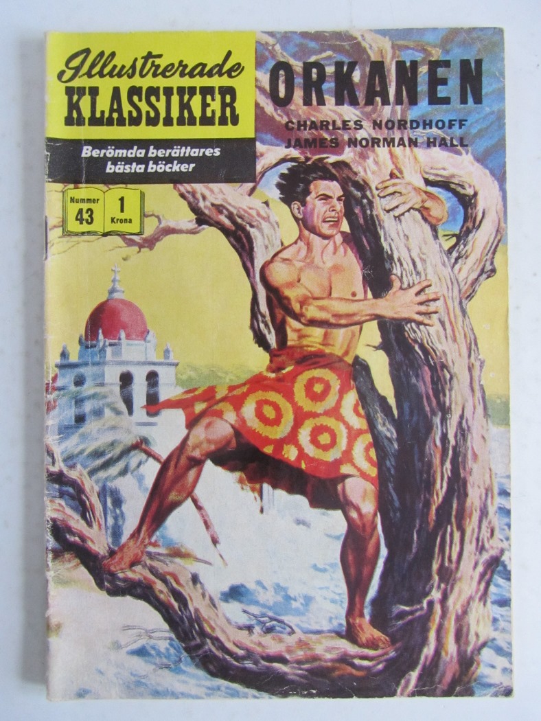 Illustrerade Klassiker 043 Orkanen 1:a uppl. Good