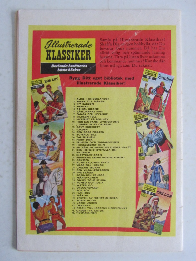 Illustrerade Klassiker 043 Orkanen 1:a uppl. Good - 2