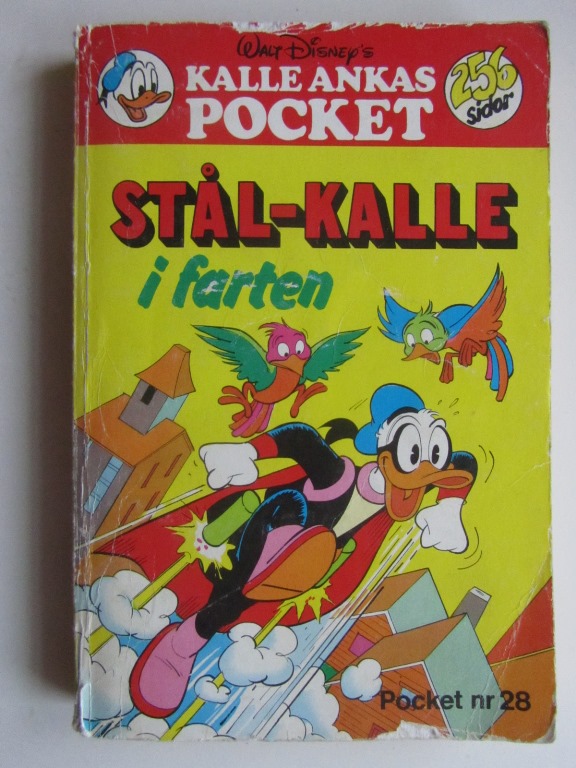 Kalle Ankas pocket 028 Stål-Kalle i farten