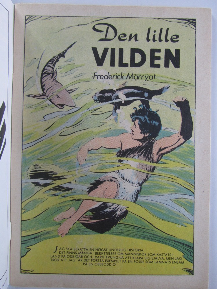 Illustrerade Klassiker 047 Den lille vilden 6:e uppl. Fn- - 3