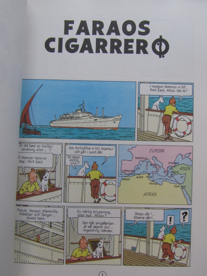 Tintin 05 Faraos cigarrer 13:e uppl. - 4