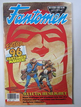 Fantomen 1989 19 med brevmärken