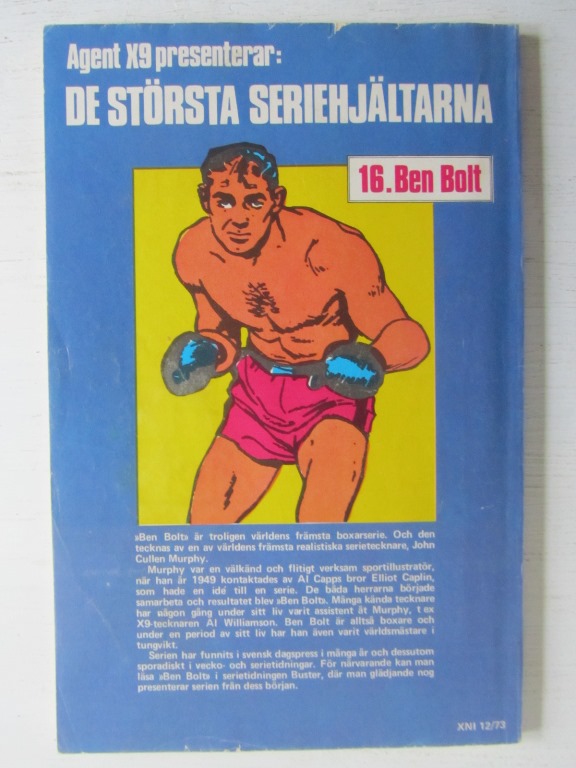 Agent X9 1973 12 Vg - 2