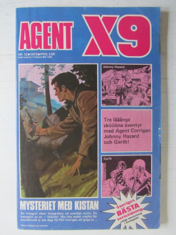 Agent X9 1973 12 Vg