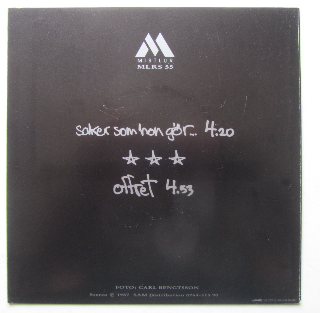 Imperiet Saker som hon gör / Offret 7" singel - 2