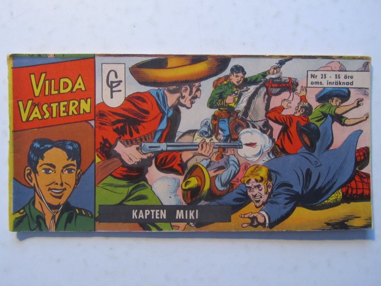 Vilda Västern 1963 23 Vg