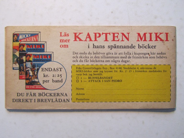 Vilda Västern 1963 25 Vg - 2