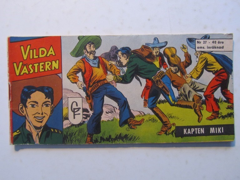 Vilda Västern 1963 27 Vg+