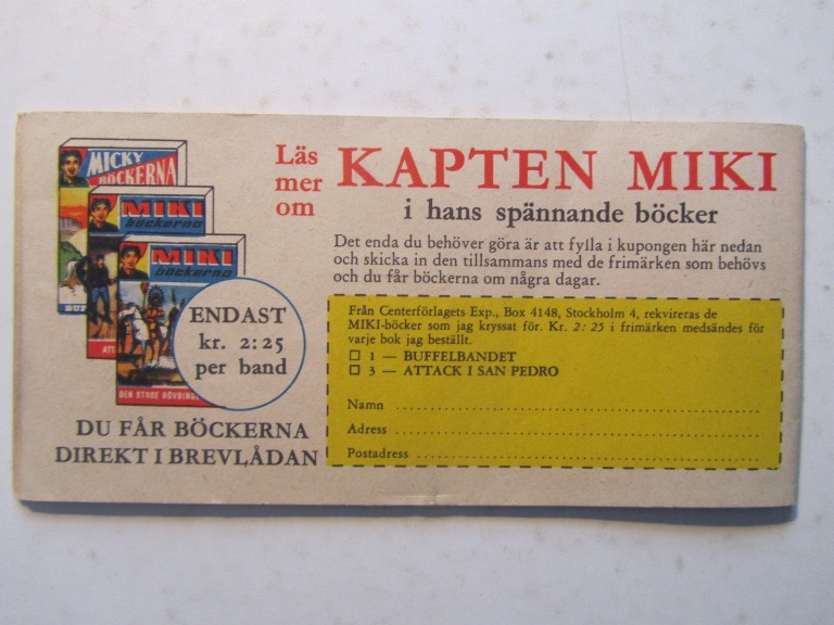 Vilda Västern 1963 27 Vg+ - 2