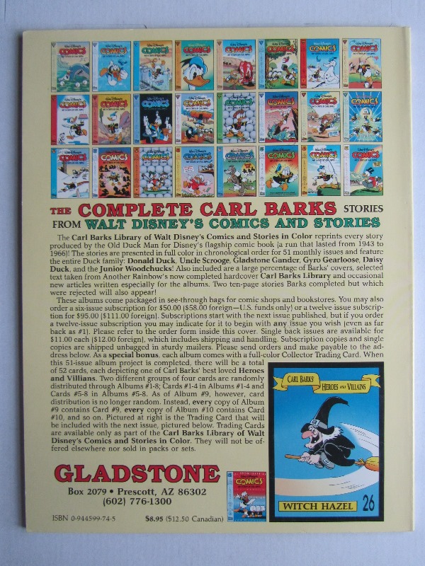 Carl Barks Library Walt Disney's Comics and  Stories 25 - 2