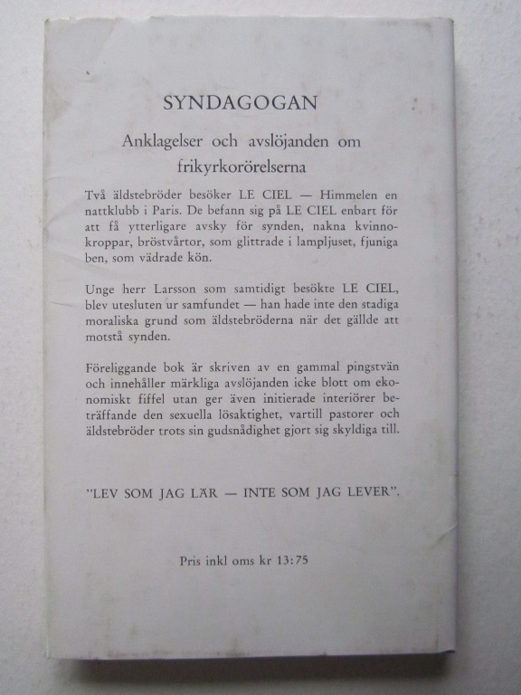 Syndagogan av A. Östlund - 2