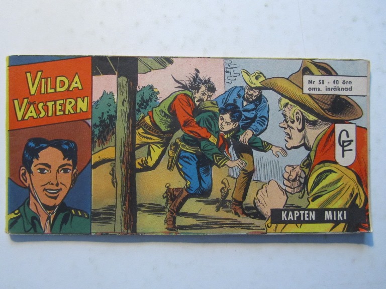 Vilda Västern 1963 38 Vg+