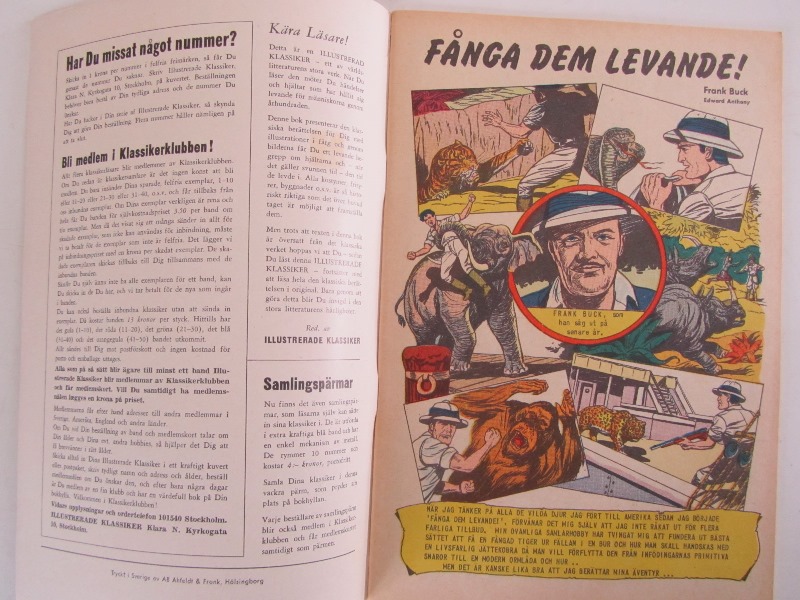 Illustrerade Klassiker 007 Fånga dem levande 2:a uppl. VF - 3