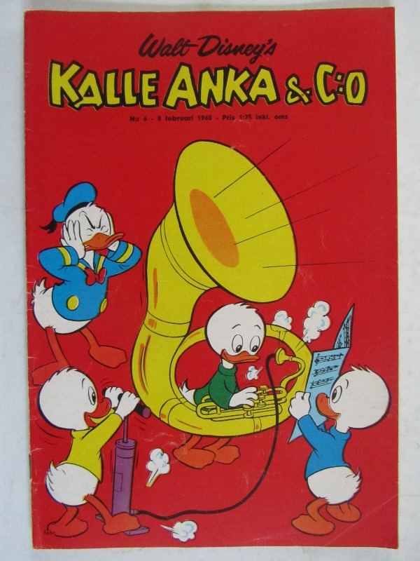 Kalle Anka 1968 06 Vg+