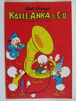 Kalle Anka 1968 06 Vg+