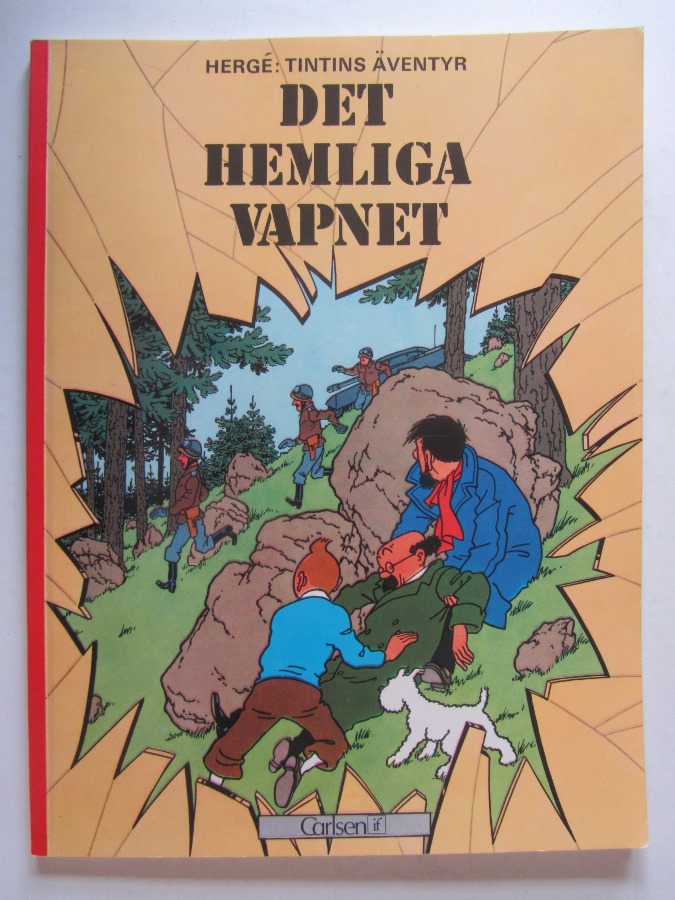Tintin 10 Det hemliga vapnet 7:e uppl
