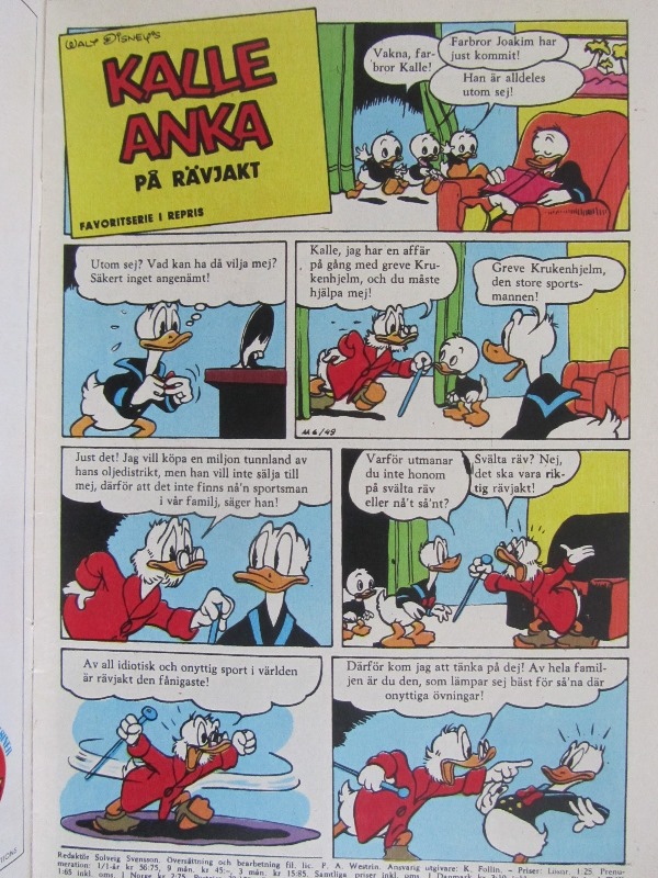Kalle Anka 1968 10 Fn - 3