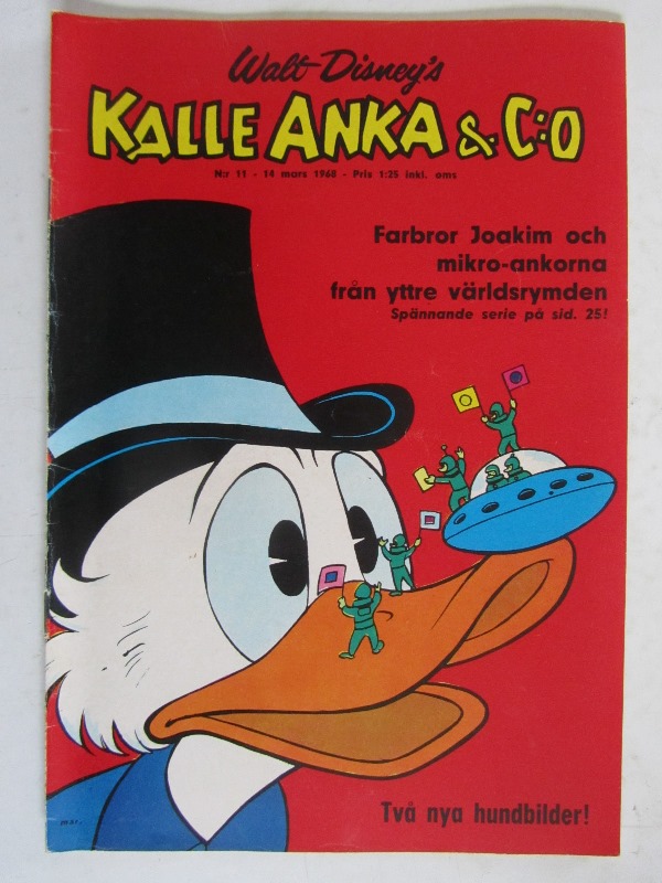 Kalle Anka 1968 11 Vg+