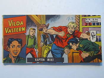 Vilda Västern 1963 40 Vg+