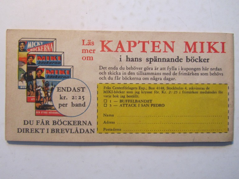 Vilda Västern 1963 40 Vg+ - 2
