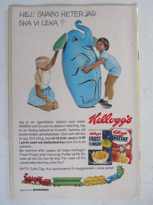 Kalle Anka 1968 16 Vg+ - 2