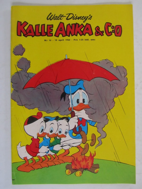 Kalle Anka 1968 16 Vg+