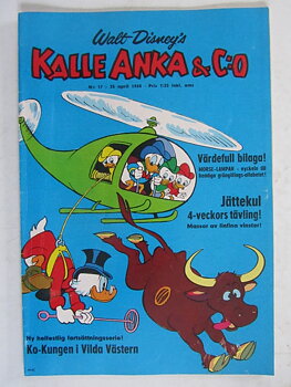 Kalle Anka 1968 17 Vg+