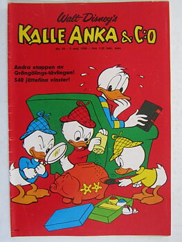 Kalle Anka 1968 18 Vg+