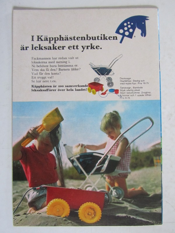 Kalle Anka 1968 24 Vg+ - 2