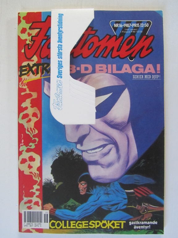 Fantomen 1987 16 Med 3-D glasögon