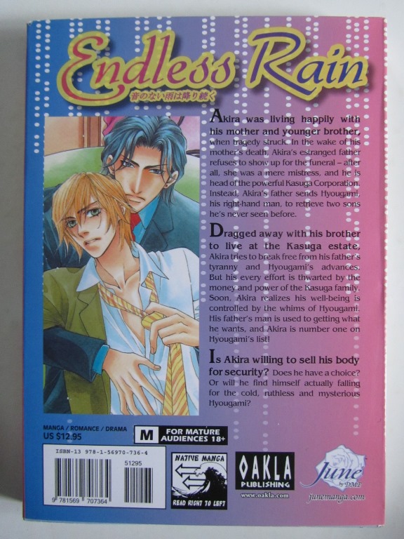 Endless Rain Yaoi Manga - 2