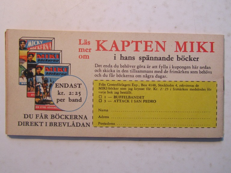 Vilda Västern 1963 46 Fn- - 2