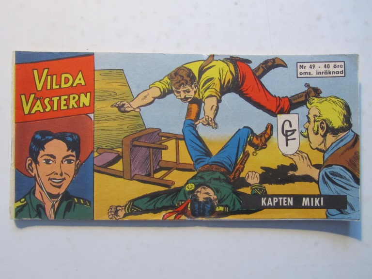 Vilda Västern 1963 49 Vg+