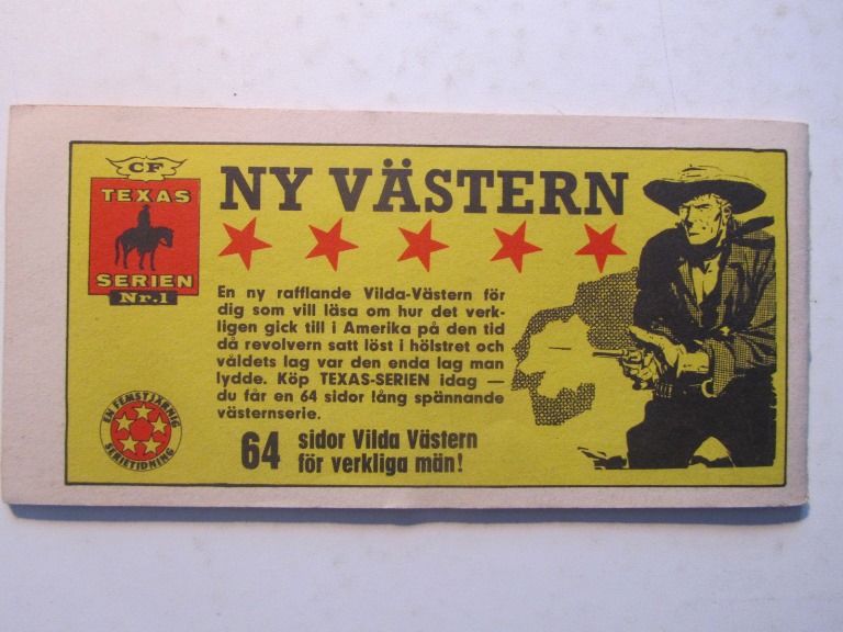 Vilda Västern 1963 49 Vg+ - 2